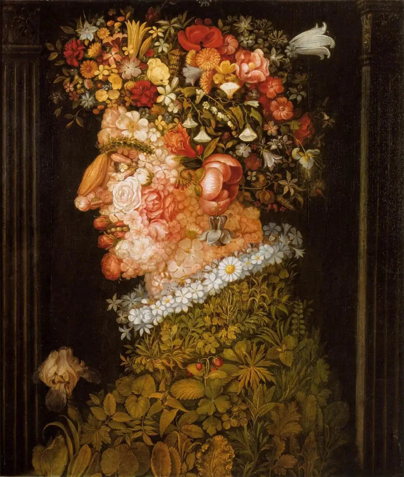 Allegoria della primavera - Giuseppe Arcimboldo