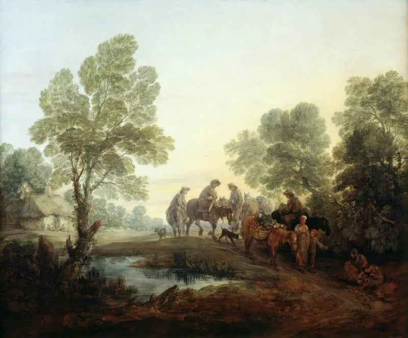 Andare al mercato - Thomas Gainsborough