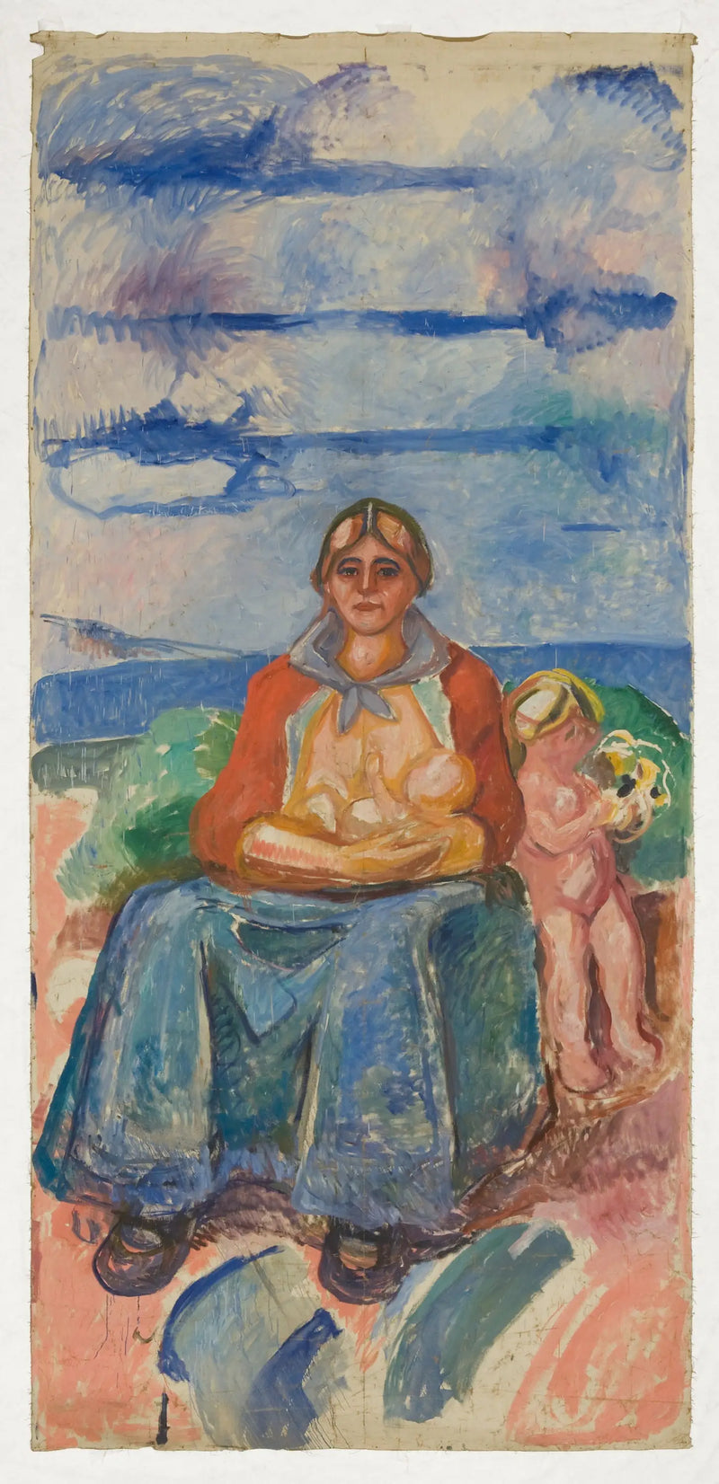 Alma Mater: parte centrale - Edvard Munch