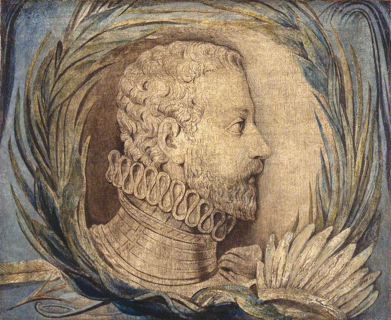 Alonso de Ercilla e Zúñiga (1533-1594) - William Blake
