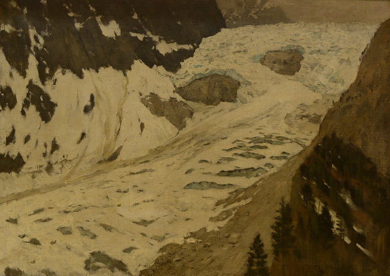 Alpi. Neve - Isaac Levitan