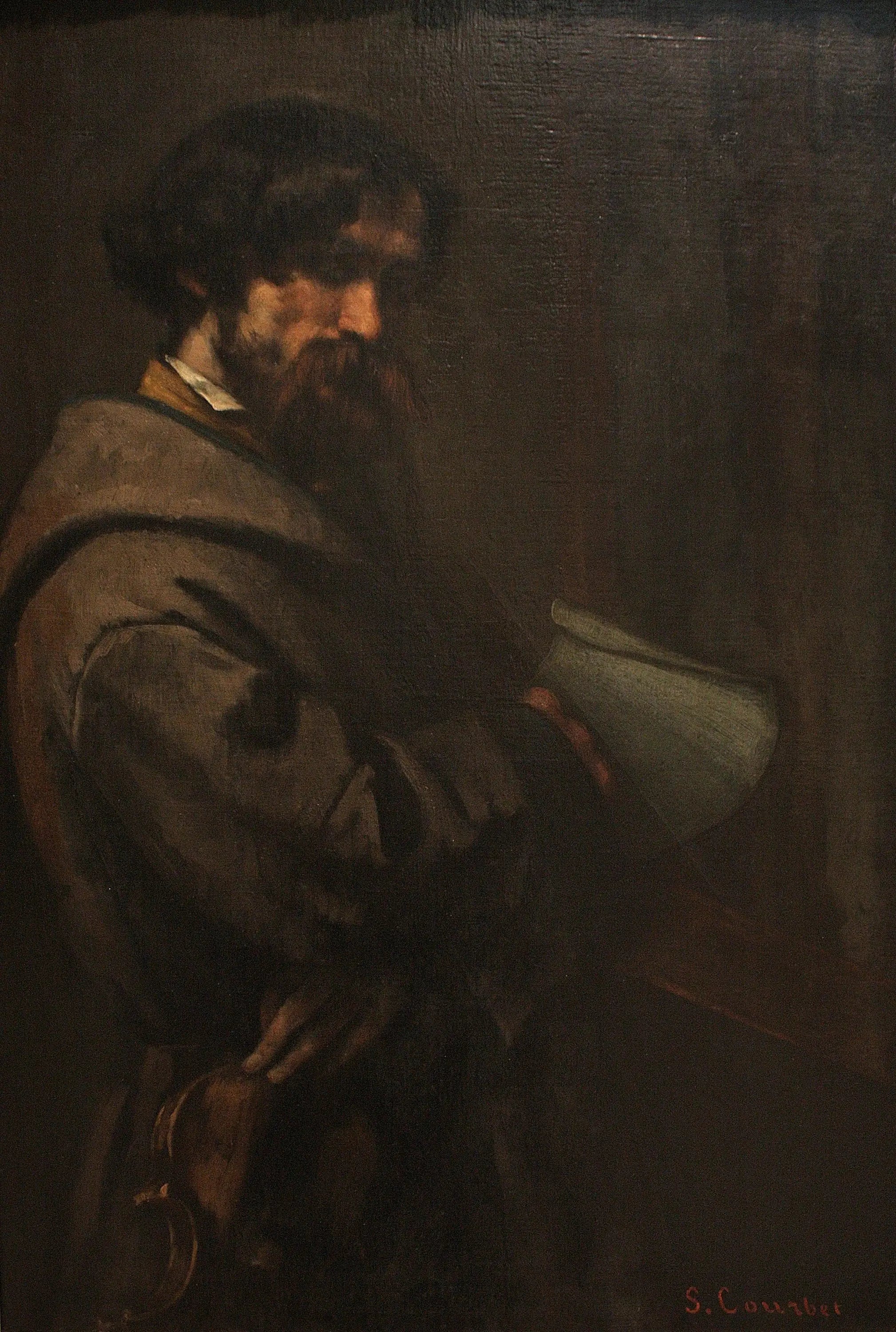Alphonse Promayet (1822–1872) - Gustave Courbet - Alpha Reproduction