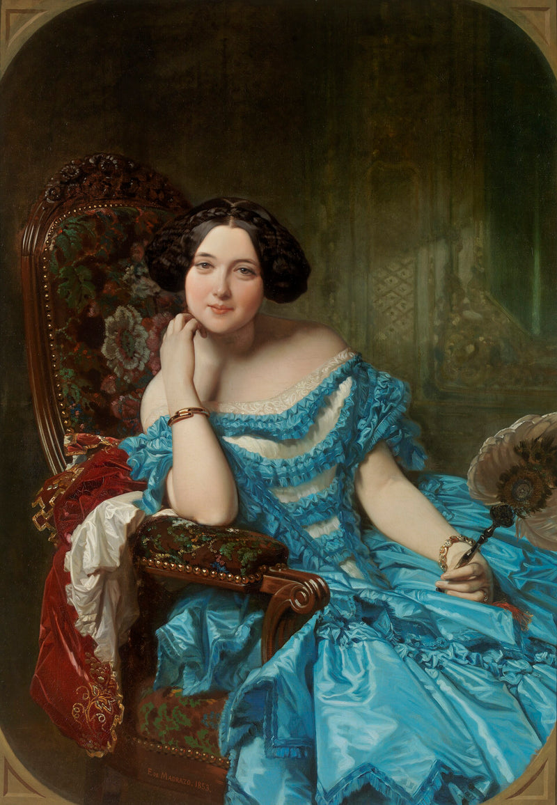Portrait d’Amalia de Llano - Federico de Madrazo