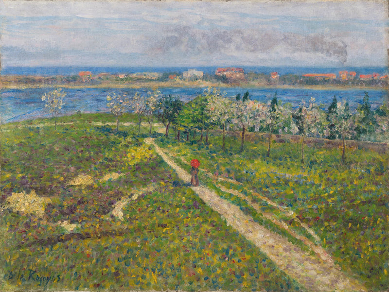 Mandorli in fiore - Dari��o de Regoyos