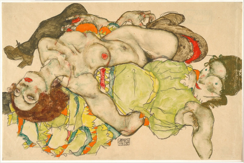 Amanti - Egon Schiele