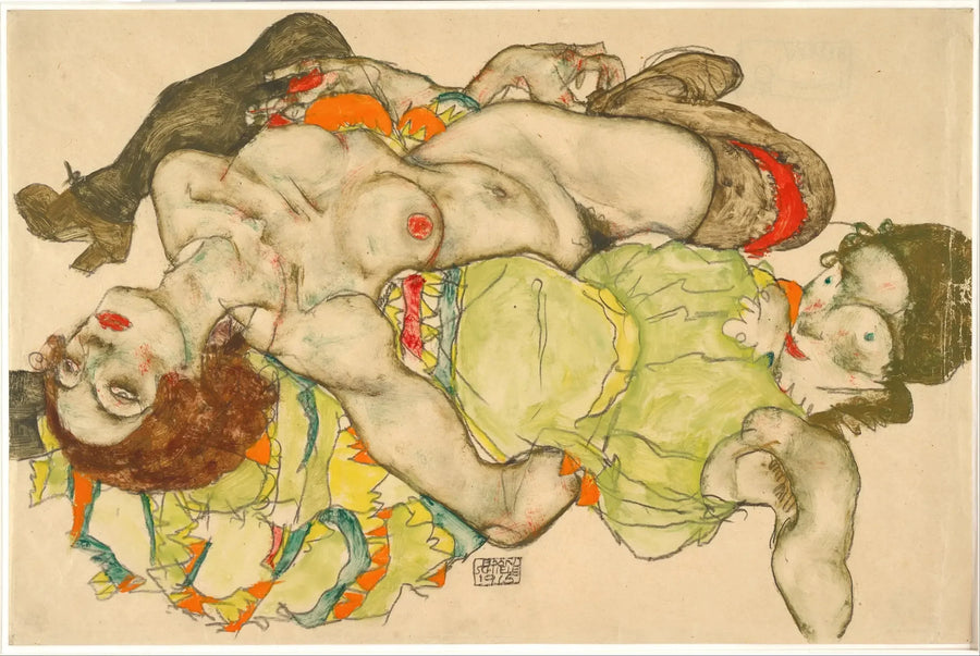 Amanti - Egon Schiele