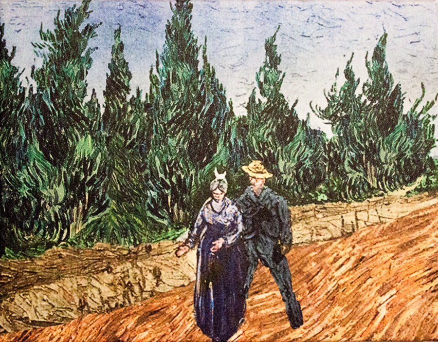 Gli Amanti: Il Giardino del Poeta IV - Vincent van Gogh