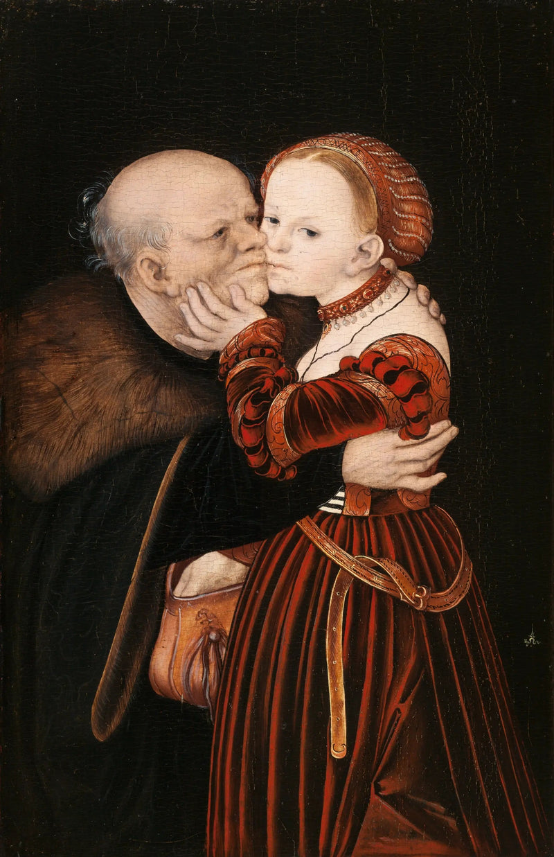 Amanti mal assortiti - Lucas Cranach il Vecchio