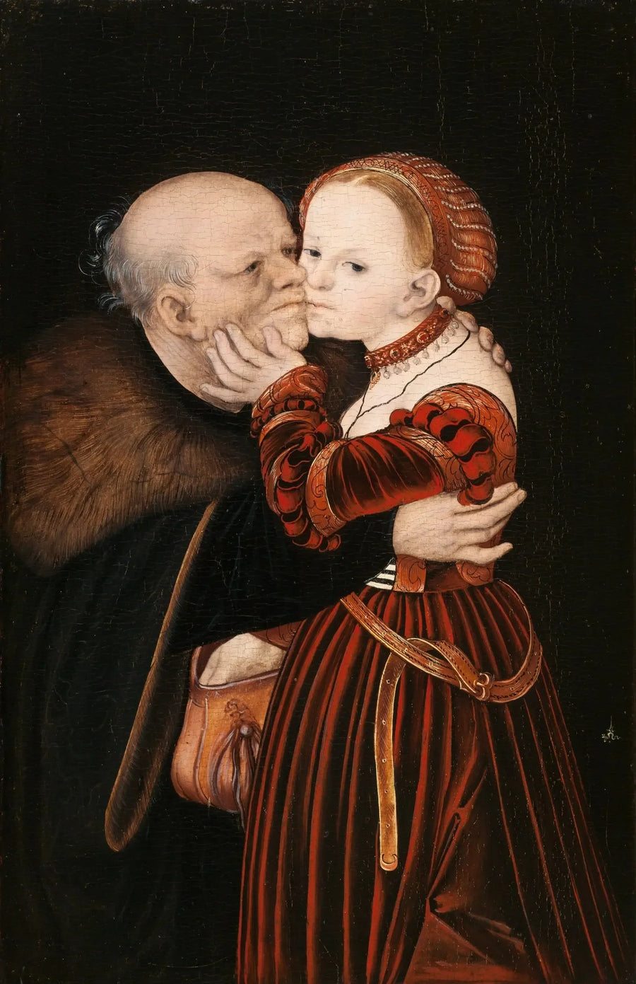 Amanti mal assortiti - Lucas Cranach il Vecchio