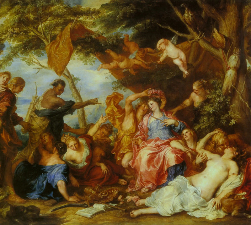 Amarillis e Mirtillo - Antoine van Dyck