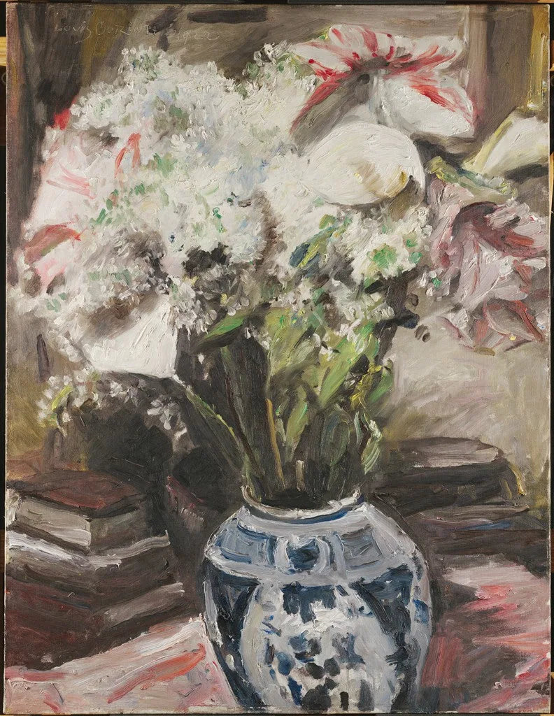 Amarilli, arum e lillà - Lovis Corinth