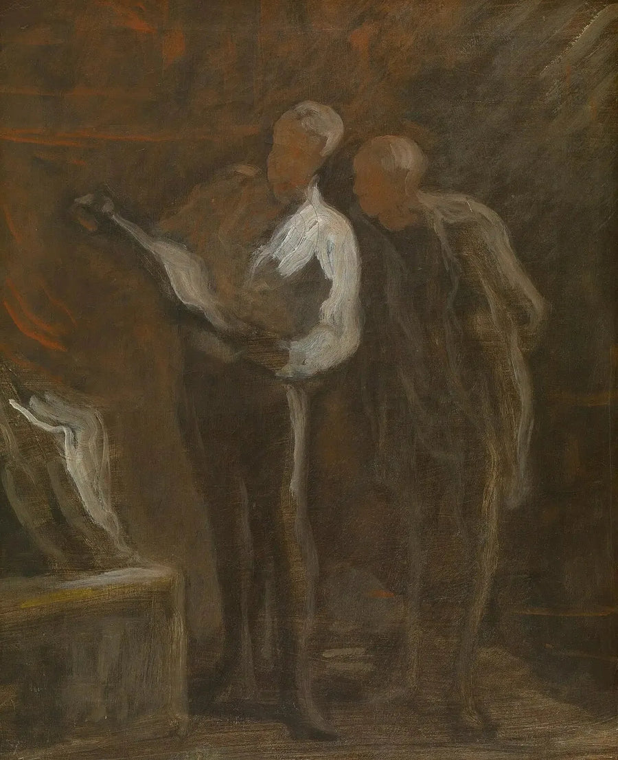 Amatori di stampe - Honoré Daumier