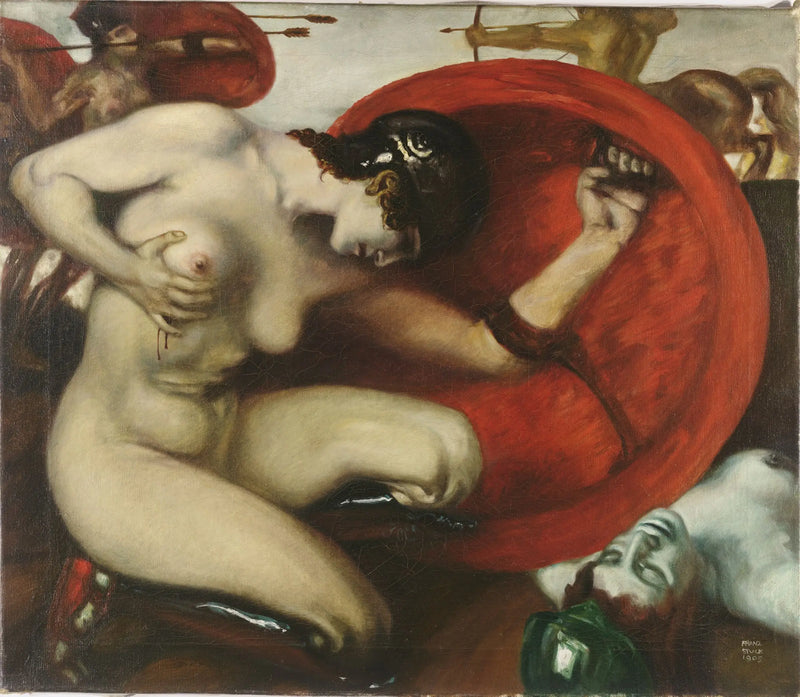 Amazzone Ferita - Franz von Stuck