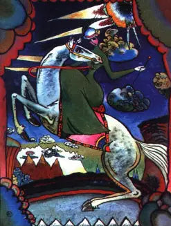 Amazzone nelle montagne - Vassily Kandinsky
