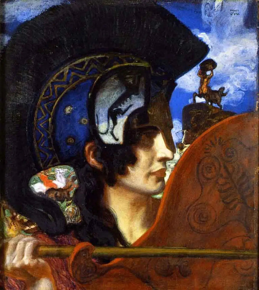 Amazzone in Combattimento - Franz Von Stuck