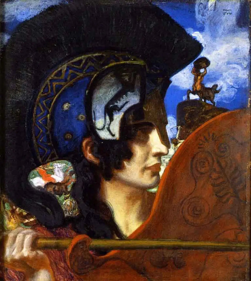 Amazzone in Combattimento - Franz Von Stuck