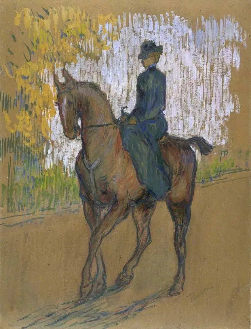 Amazzone - Henri de Toulouse-Lautrec