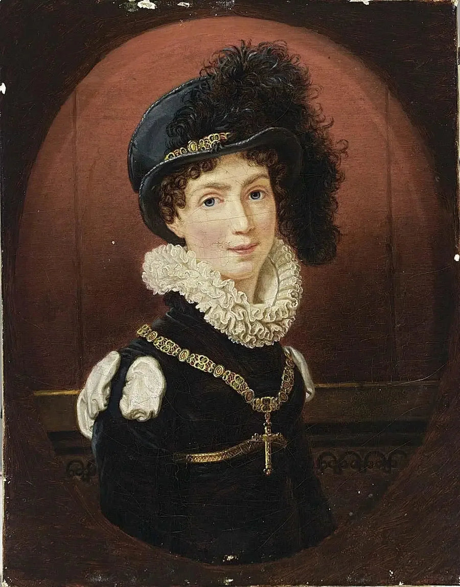 Amélie de Leuchtenberg, futura imperatrice del Brasile (1812-1873) - Joseph Karl Stieler