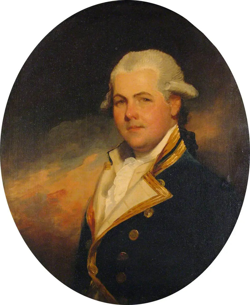 Amiral Charles Morice Pole, Bt (1757-1830) - Gilbert Stuart