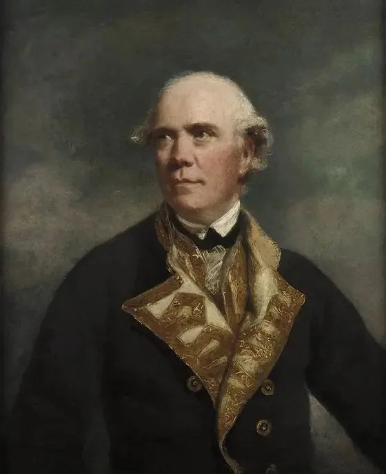 Amiral l'honorable Samuel Barrington, 1729-1800 - Joshua Reynolds image 1 copie peinte à la main à l’huile