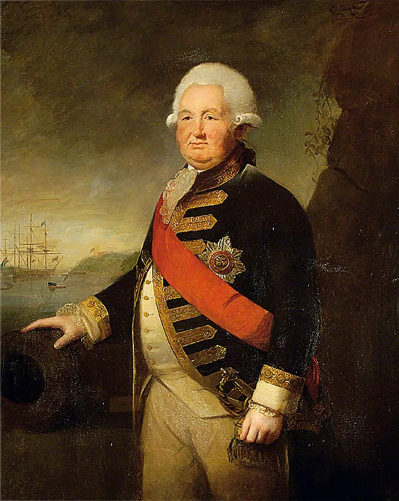 Ammiraglio Sir Edward Hughes (1720–1794) - Joshua Reynolds
