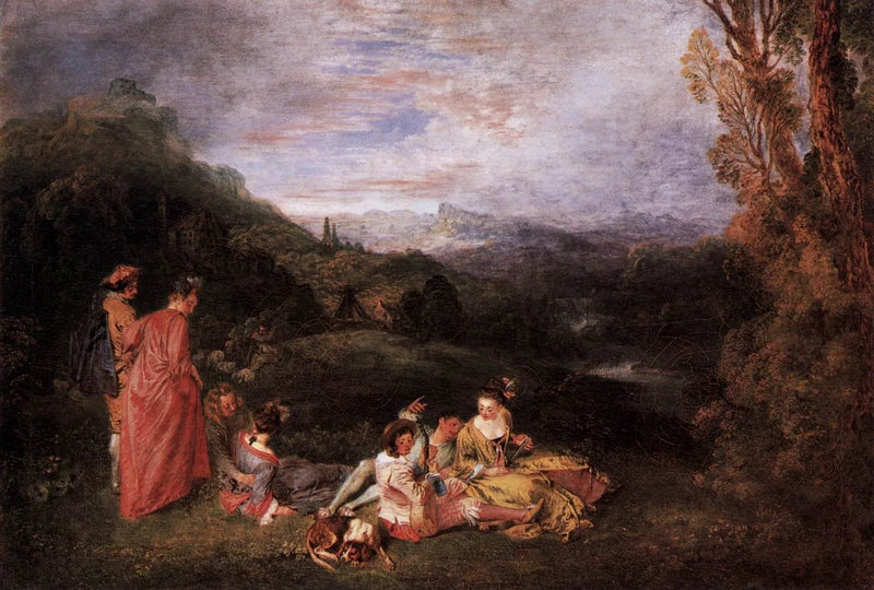 Amour pacifico - Antoine Watteau