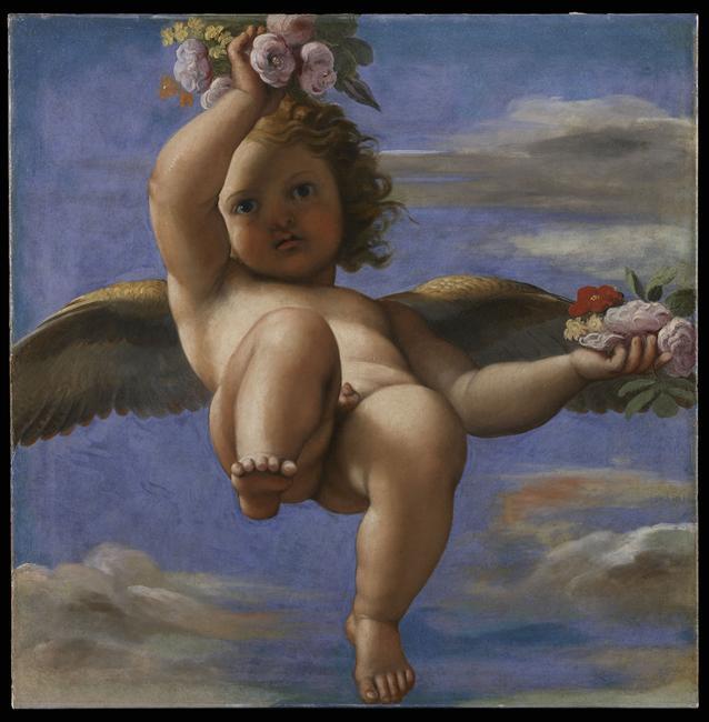 Amour che distribuisce fiori - Annibale Carracci