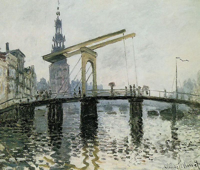Amsterdam, Il Ponte - Claude Monet