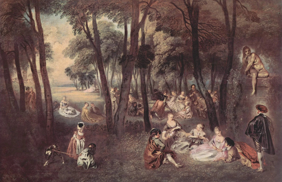Divertimenti campestri - Antoine Watteau