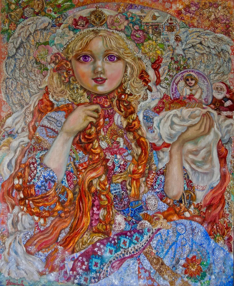 Un angelo che celebra il Natale - Yumi Sugai