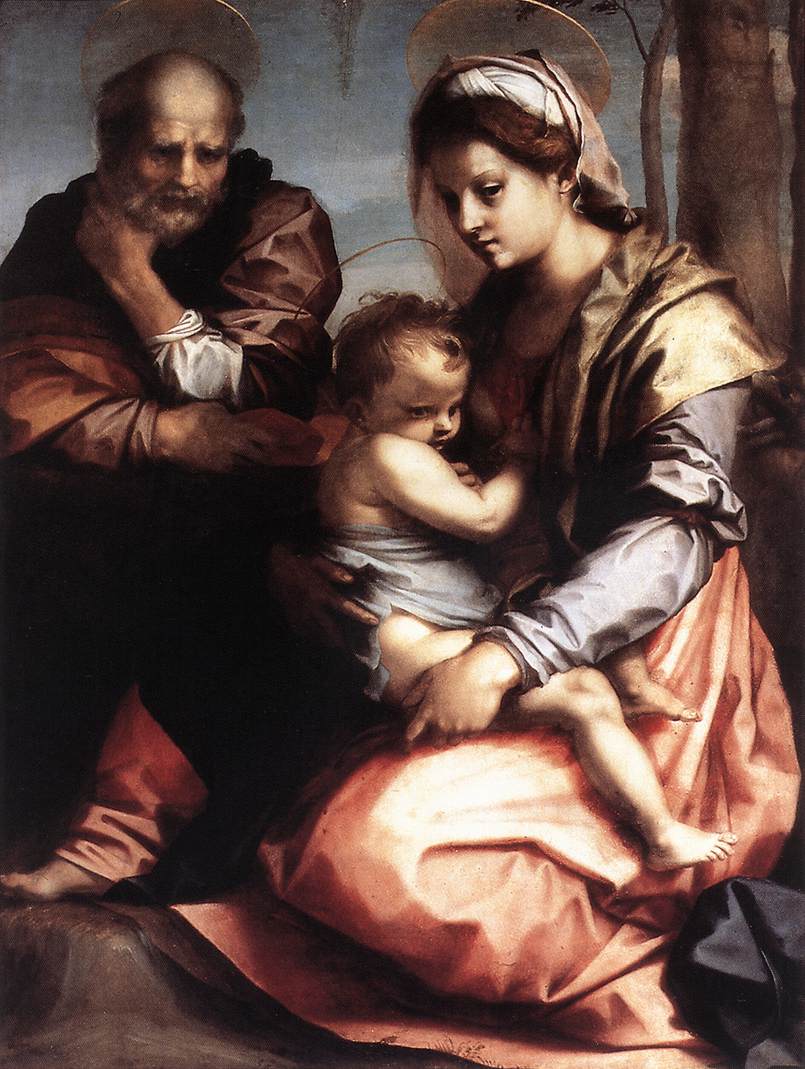 La Sainte Famille Médicis - Andrea del Sarto