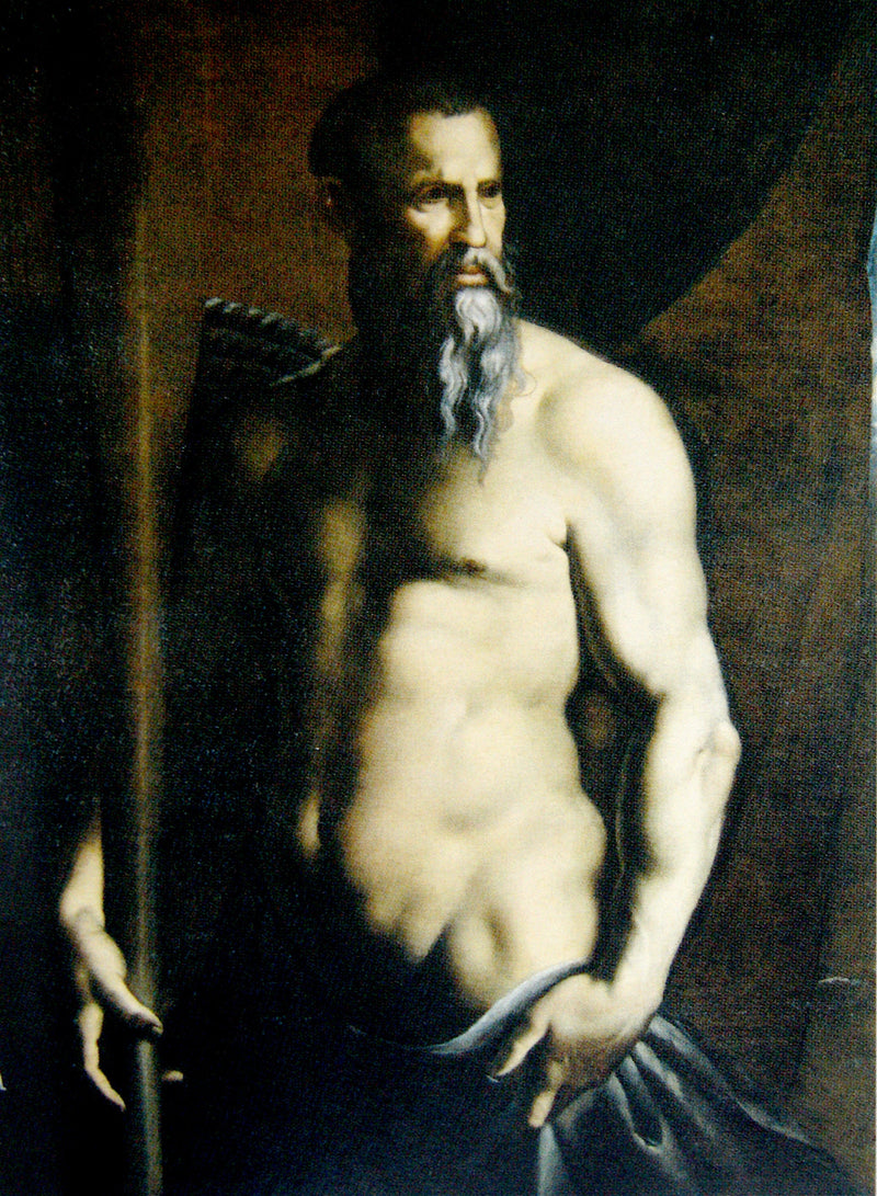 Andrea Doria nel ruolo di Nettuno - Bronzino