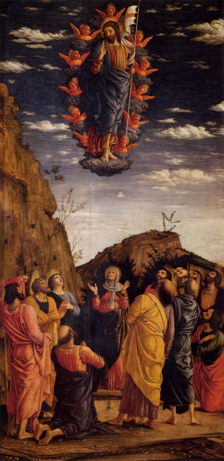 Ascension du Christ - Andrea Mantegna