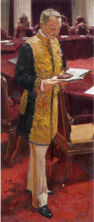 Andreï Alexandrovitch Bobrinski (1844 – 1930) - Ilya Repin - Alpha Reproduction
