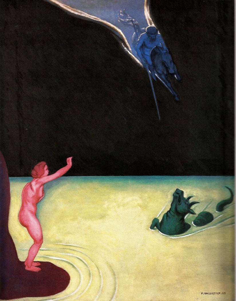 Andromède debout et Persée - Félix Vallotton - Alpha Reproduction