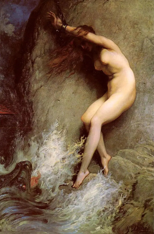 Andromeda - Gustave Doré
