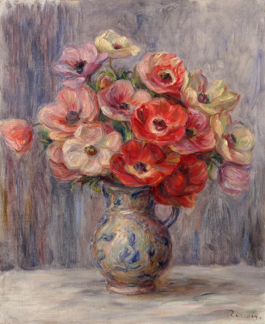 Anemoni - Pierre-Auguste Renoir