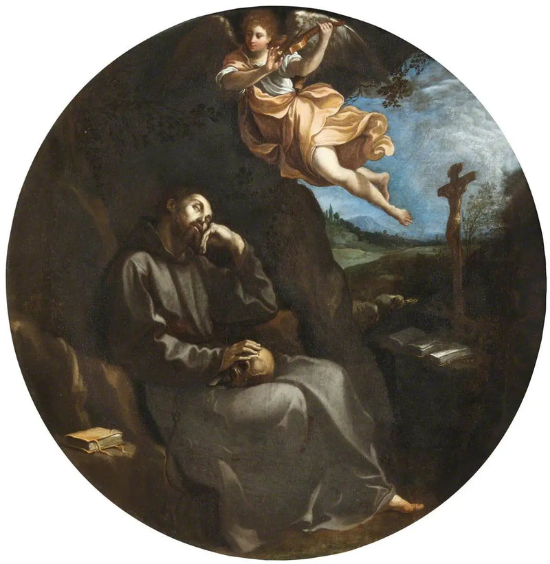 Angelo che appare a San Francesco - Guido Reni