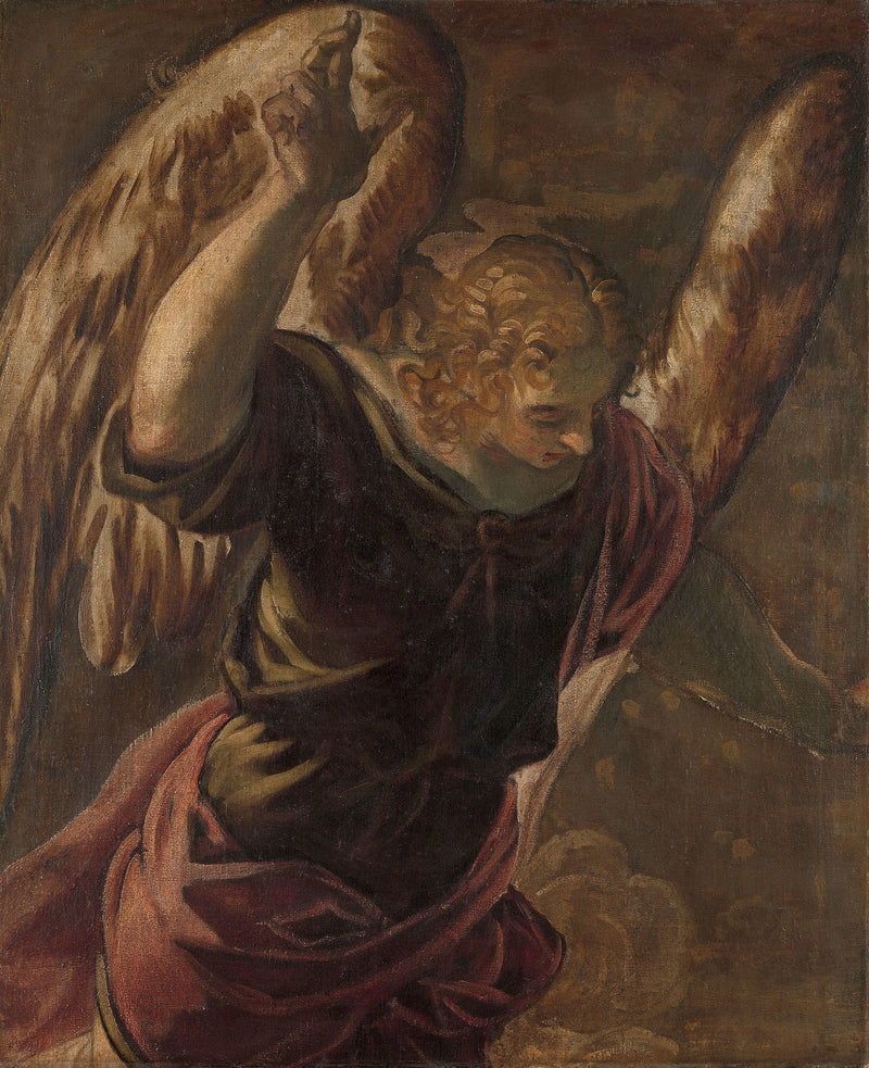 Angelo dell'Annunciazione - Jacopo Tintoretto