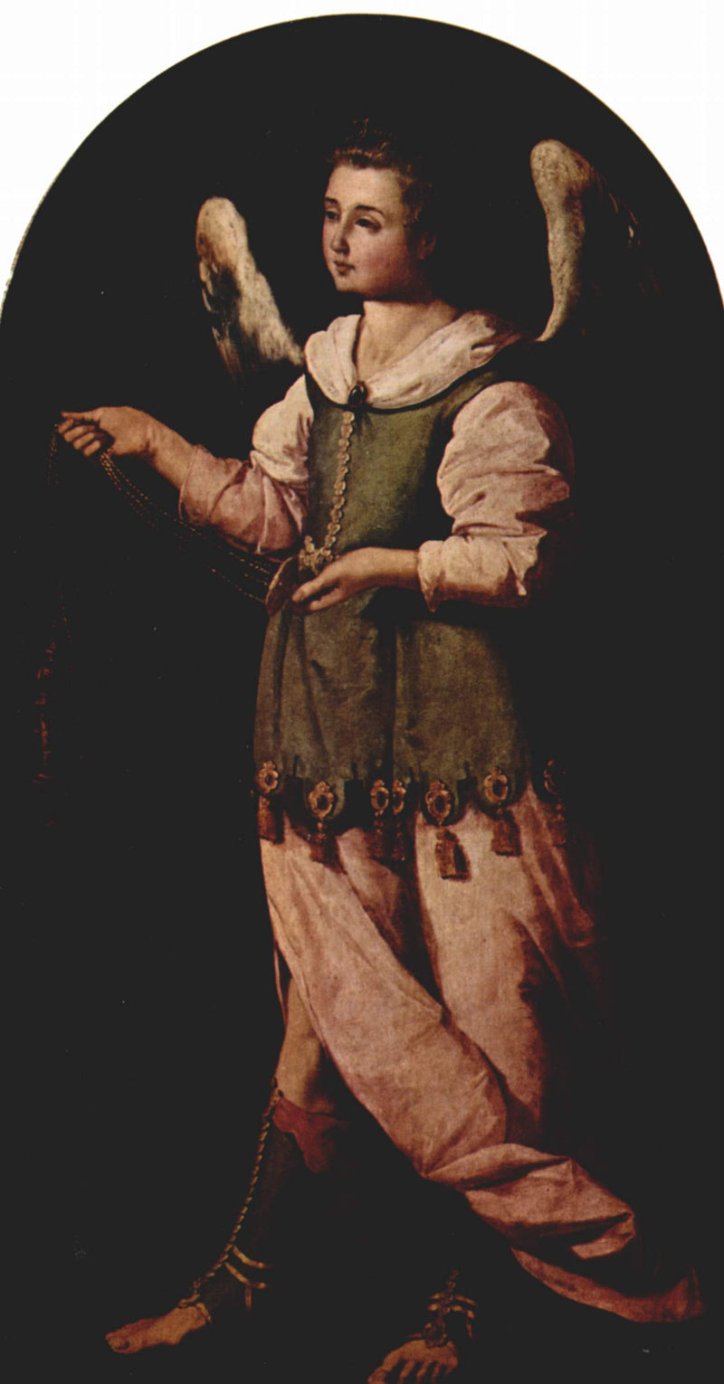 Angelo che porta un incensiere - Francisco de Zurbarán
