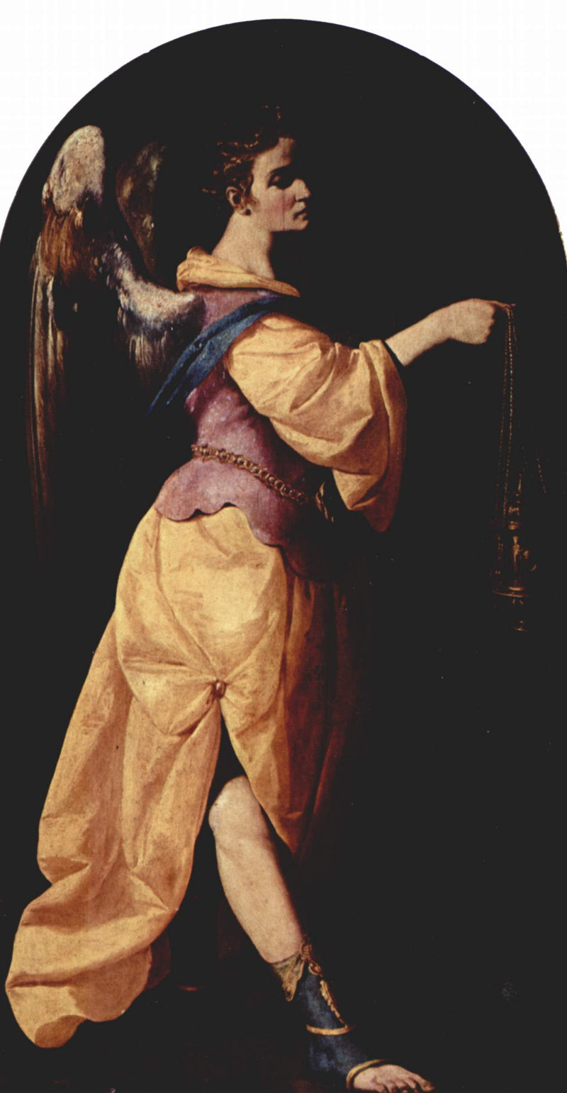 Angelo con un incensiere - Francisco de Zurbarán