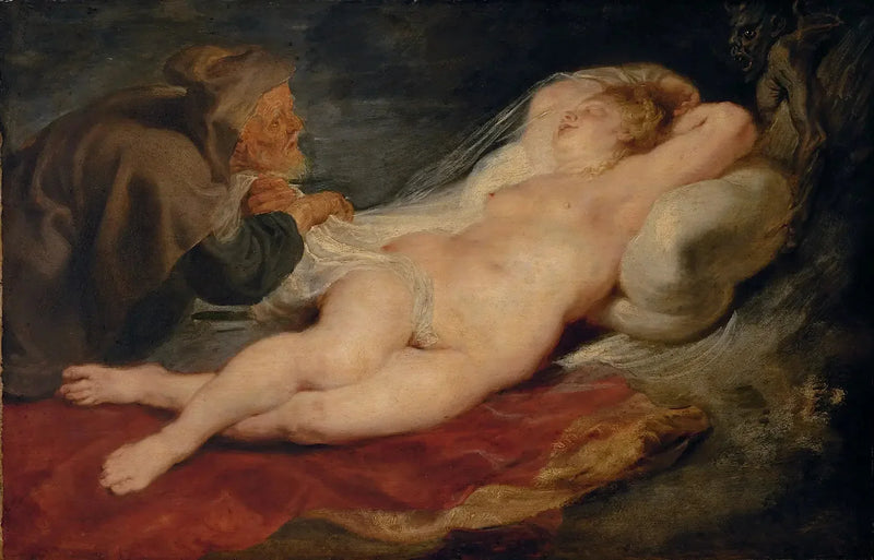 Angélique e l'Ermita - Peter Paul Rubens