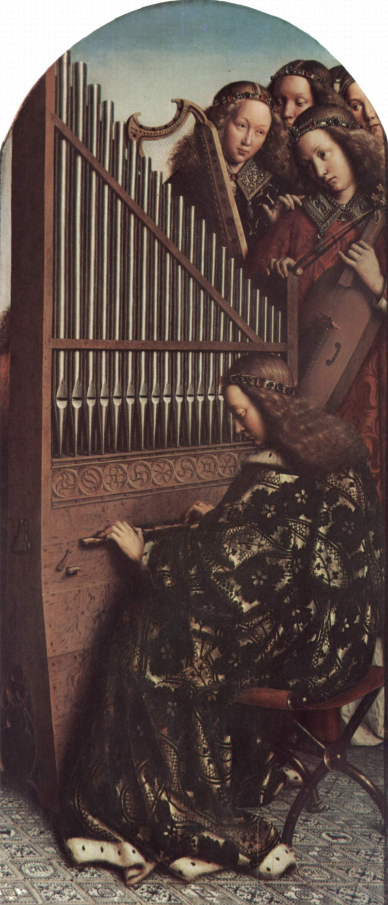 Angeli musicisti - Hubert van Eyck