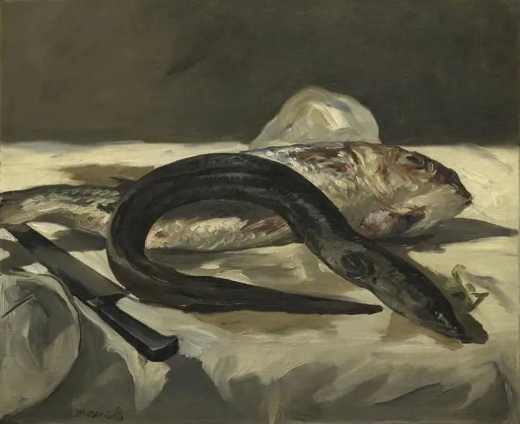 Anguilla e Rosso - Édouard Manet