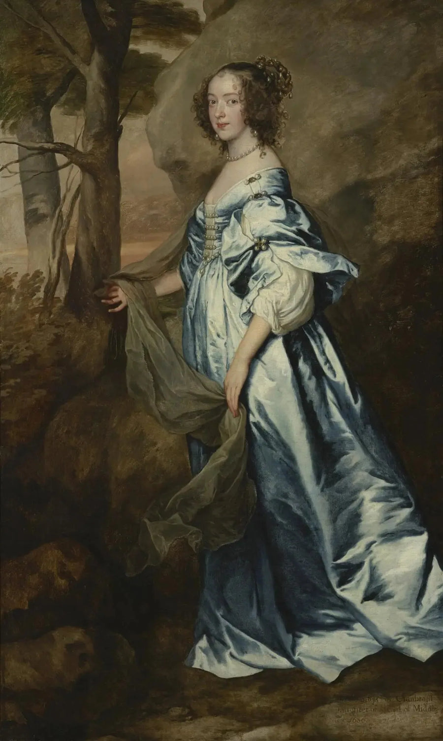 Anne, contessa di Clanbrassil - Antoine van Dyck