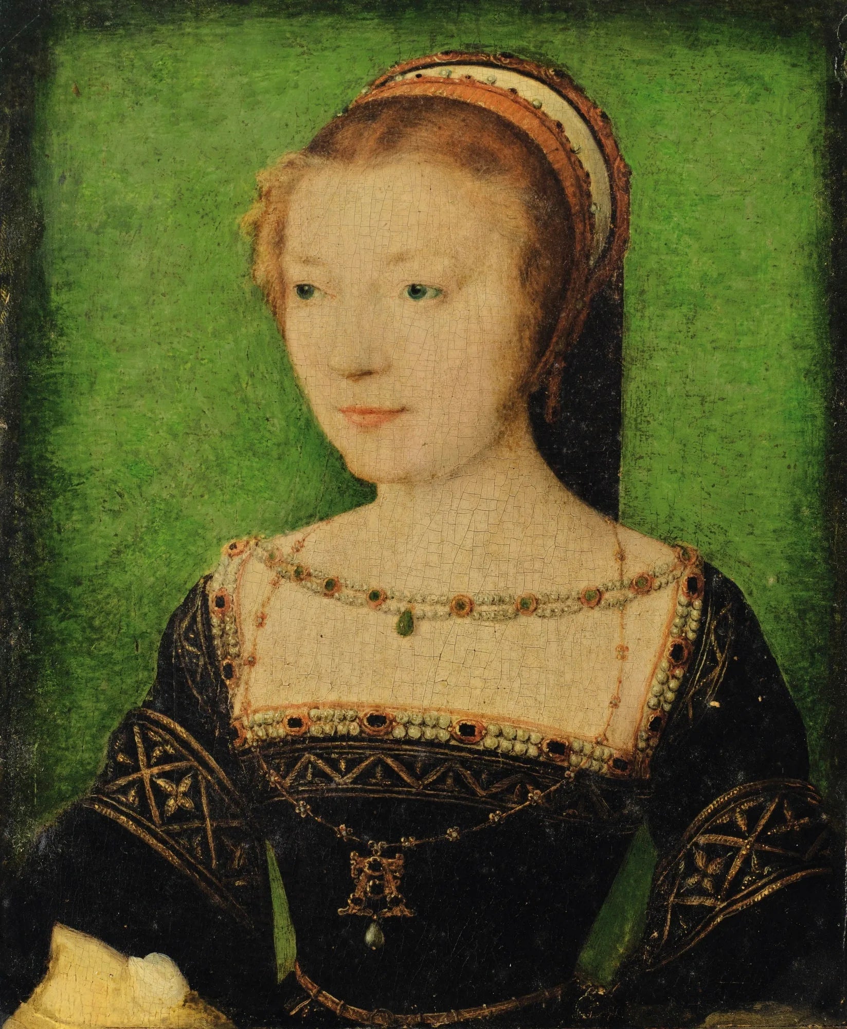 Anne de Pisseleu, duchesse d'Étampes - Corneille de Lyon image 1 reproduction artisanale de tableau