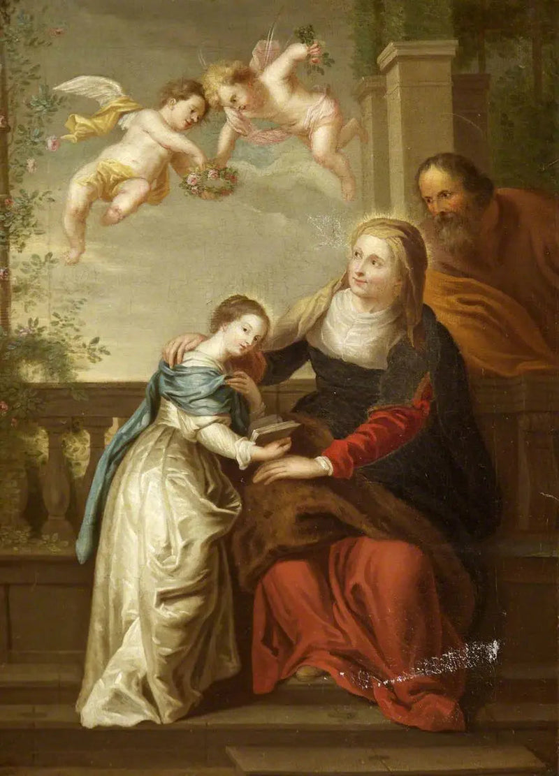 Anne et Joachim con la Vergine Maria - Peter Paul Rubens