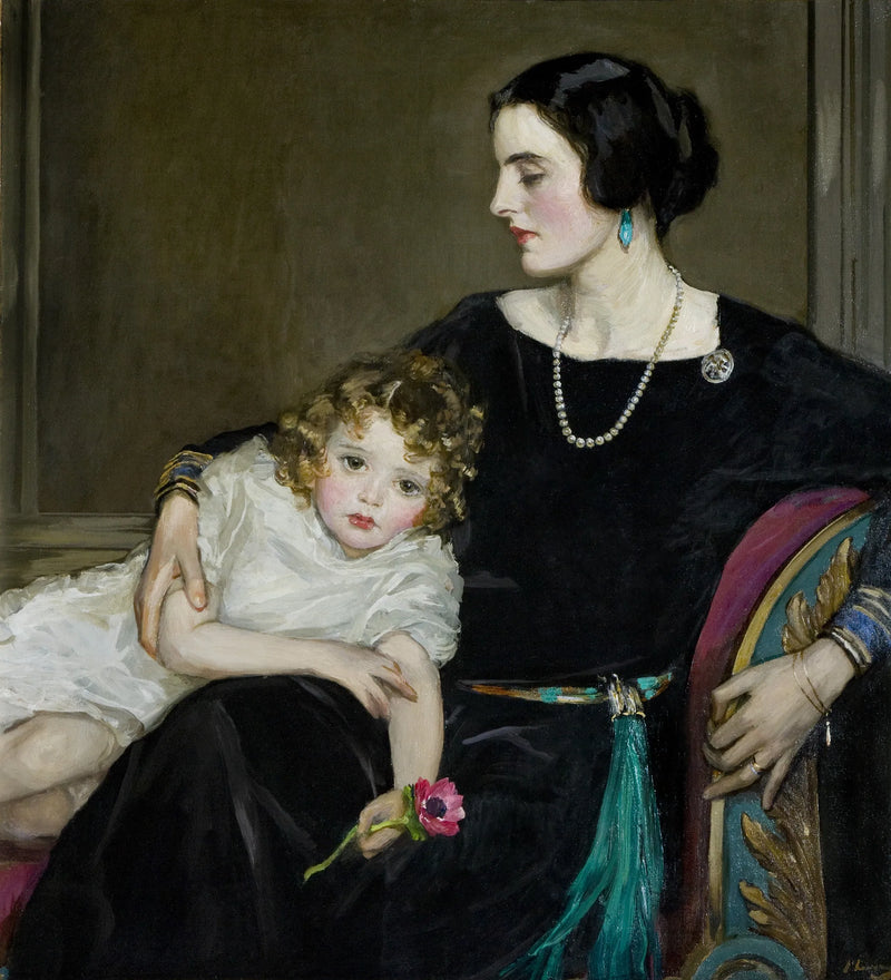 Anne Moira e l'Onorevole Signora Forbes-Sempill - John Lavery