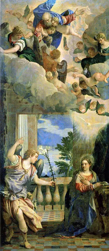 Annonciation - Paul Véronèse - Alpha Reproduction