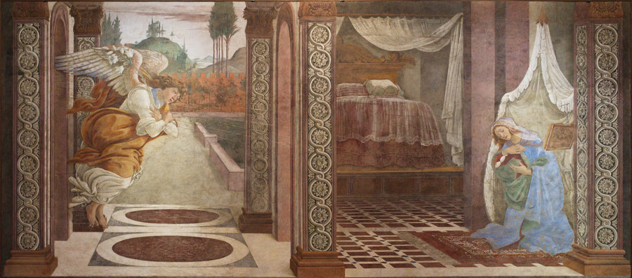 L'Annonciation de San Martino alla Scala - Sandro Botticelli